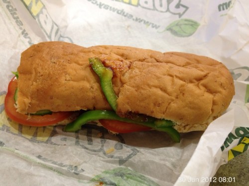 Chicken Tikka Sub - No Cheese