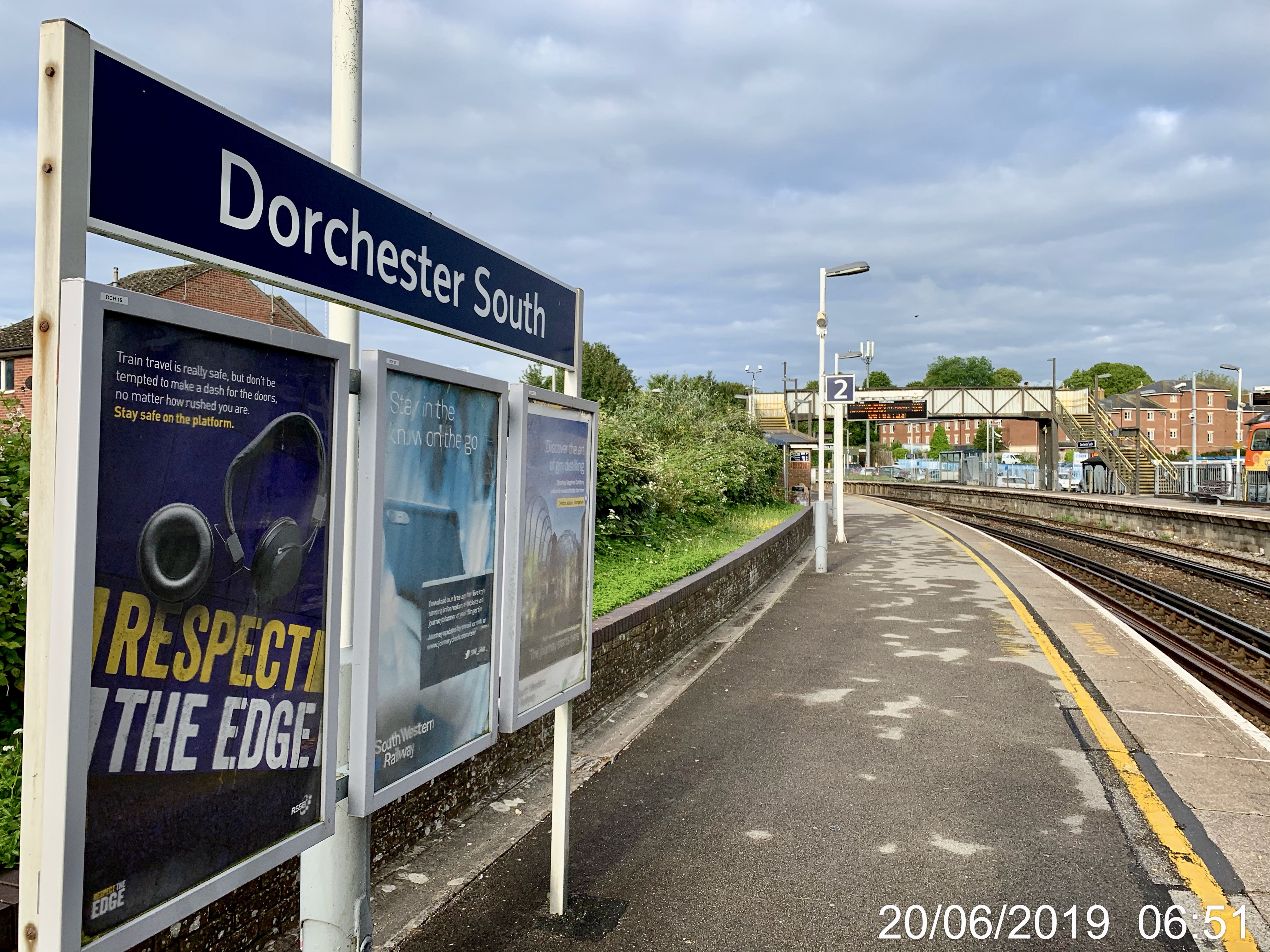 Dorchester South Railway Station